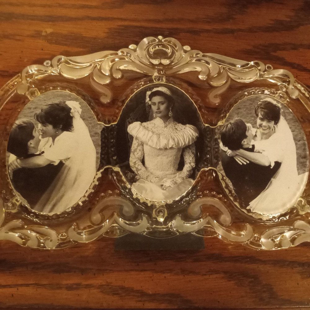 Mikasa Glass Picture Frame